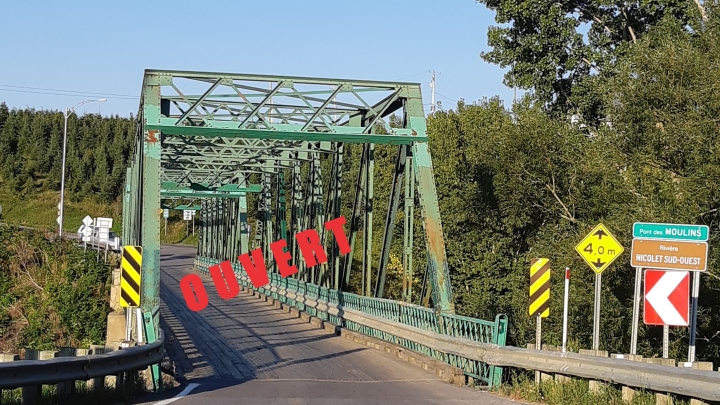 Réouverture du Pont des Moulins